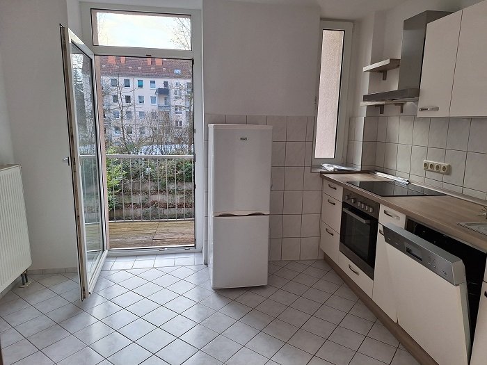 moderne 2 Raumwohnung mit Balkon, EBK und in der ersten Etage moderne 2 Raumwohnung mit Balkon, EBK und in der ersten Etage