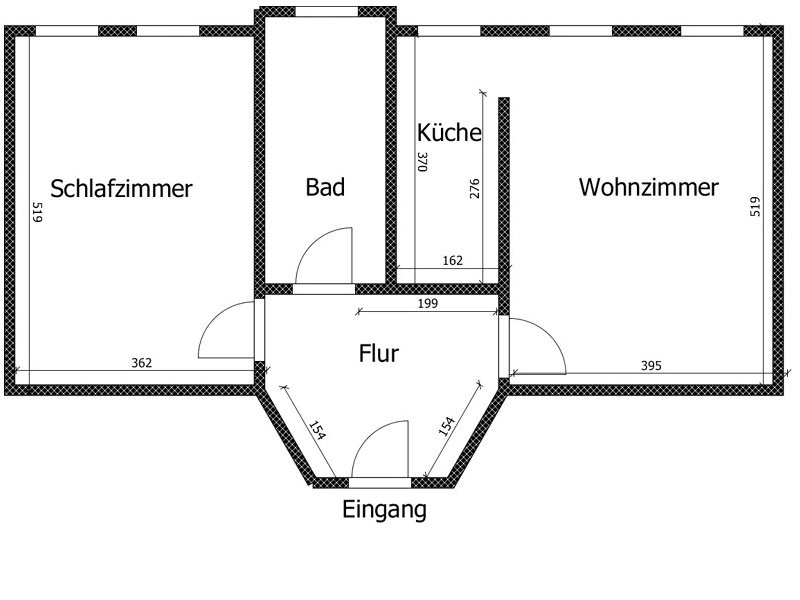 Raumaufteilung